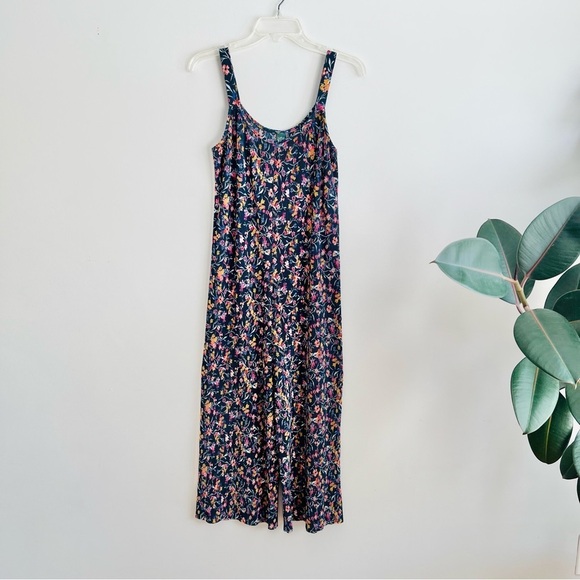 Wild Fable Floral ribbed waistless jumpsuit - Picture 7 of 9
